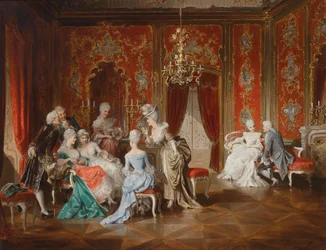 Roddels in de salon